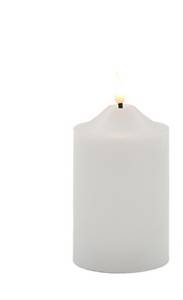 SALE : LED White Candle 7.5x15 cm (Was $20)