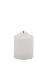 Load image into Gallery viewer, SALE : LED White Candle 7.5x12.5 cm (Was $10)
