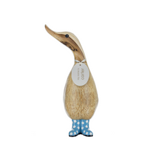 Load image into Gallery viewer, DCUK Natural Welly Duckling Spotty - Medium
