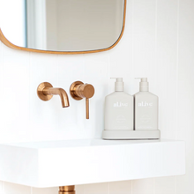 Load image into Gallery viewer, al.ive Body : Wash &amp; Lotion Duo + Tray - Sea Cotton &amp; Coconut
