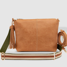 Load image into Gallery viewer, Daisy Crossbody Bag - Camel Stripe
