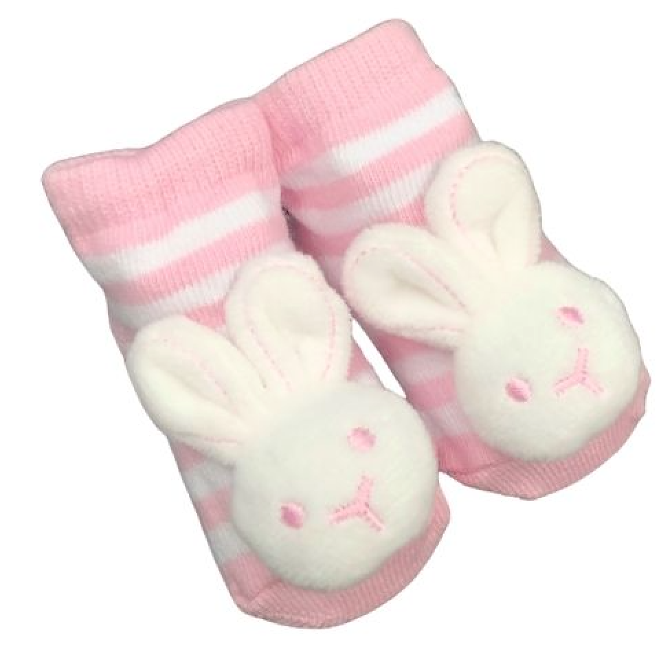 Baby Bunny Socks - Pink