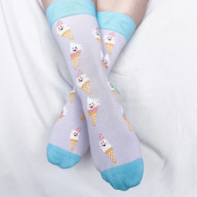 Load image into Gallery viewer, Socks - Smiley Ice Cream 36-40
