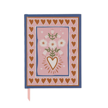 Load image into Gallery viewer, Designworks Collective Lined Journal - Hearts
