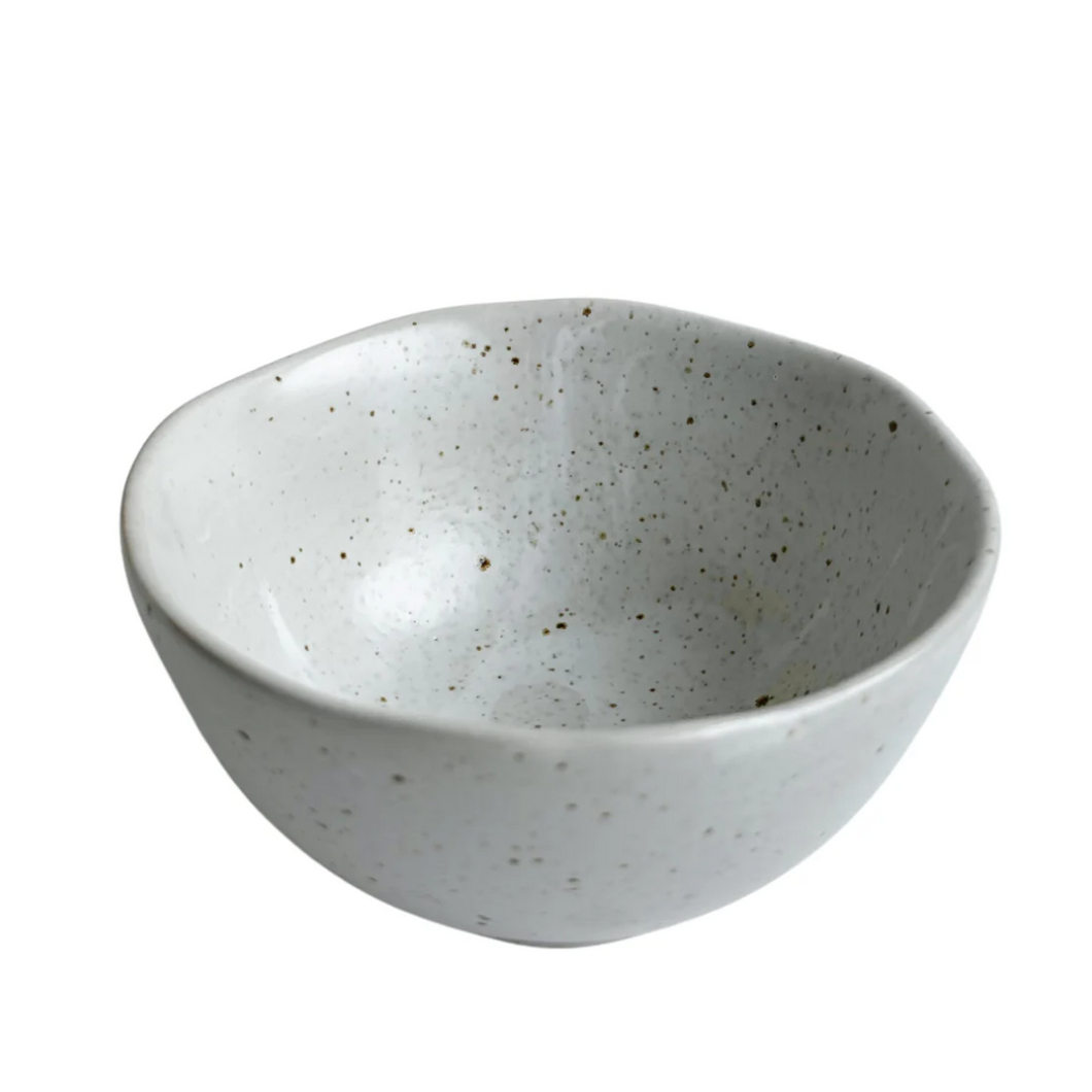 Ceramic Bowl - Ivory 13x6.5cm