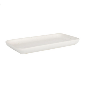 Oblong Plate 24x12 Matt White