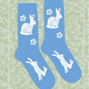 Heart & Sole Bamboo Socks - Bunny