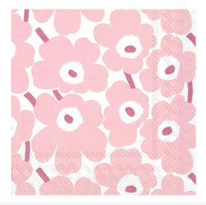 Cocktail Napkins - Marimekko Light Rose