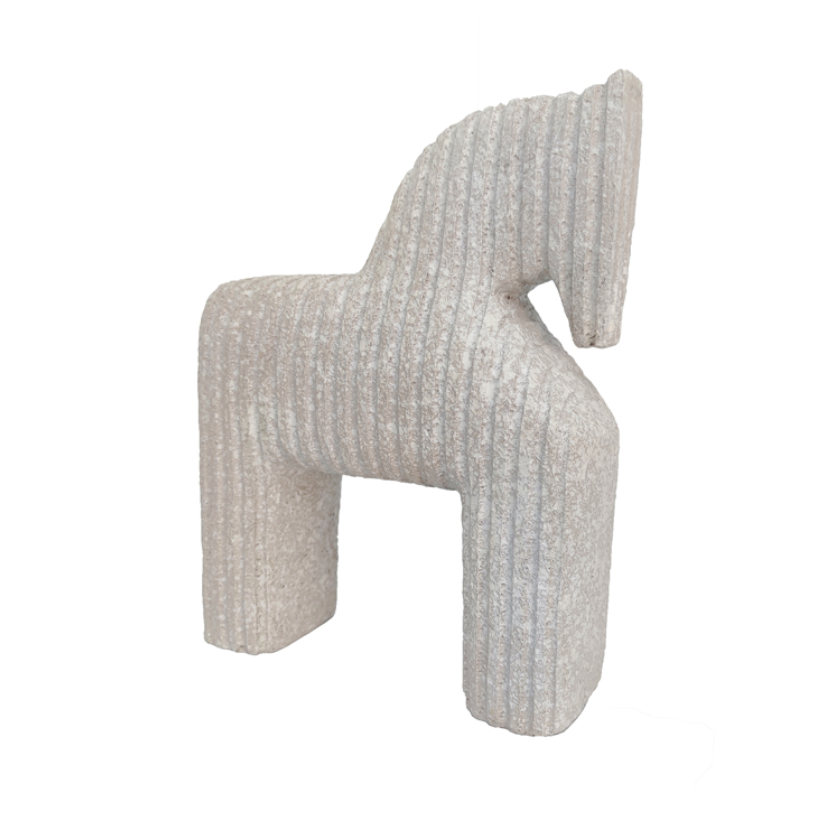 Fawn Resin Horse