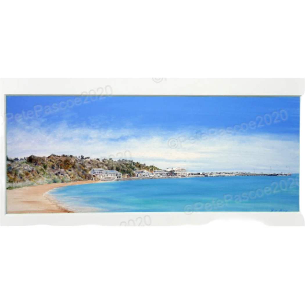 Pete Pascoe Print 86 - Half Moon Bay, Black Rock