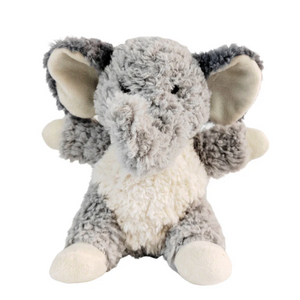 Curly Elephant Soft Toy