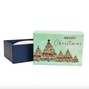 Boxed Soap - Green Christmas Trees