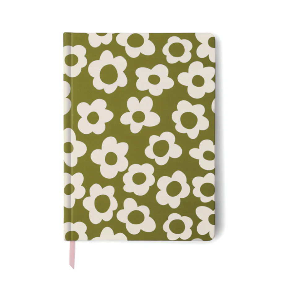 Journal - Green Groovy Floral