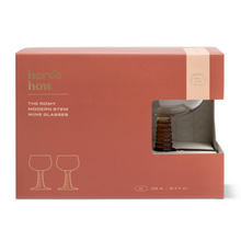 Load image into Gallery viewer, The Romy Wine Glass Set of 2 - Amber

