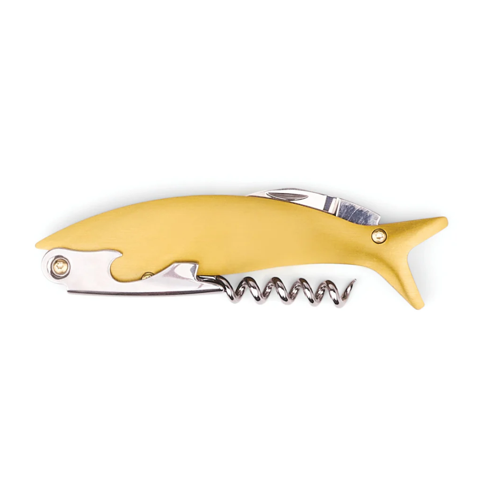The Maple Wine Bottle Opener - Gold Stainless Steel