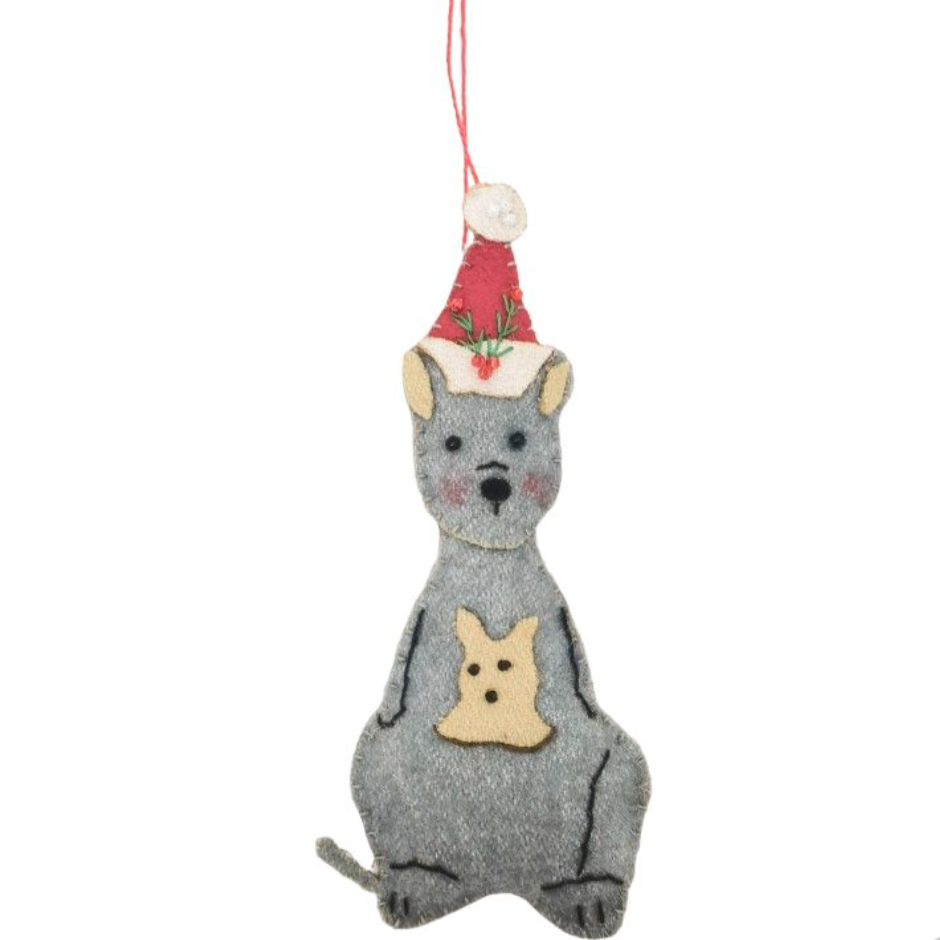 Hanging Decoration - Fabric Kangaroo