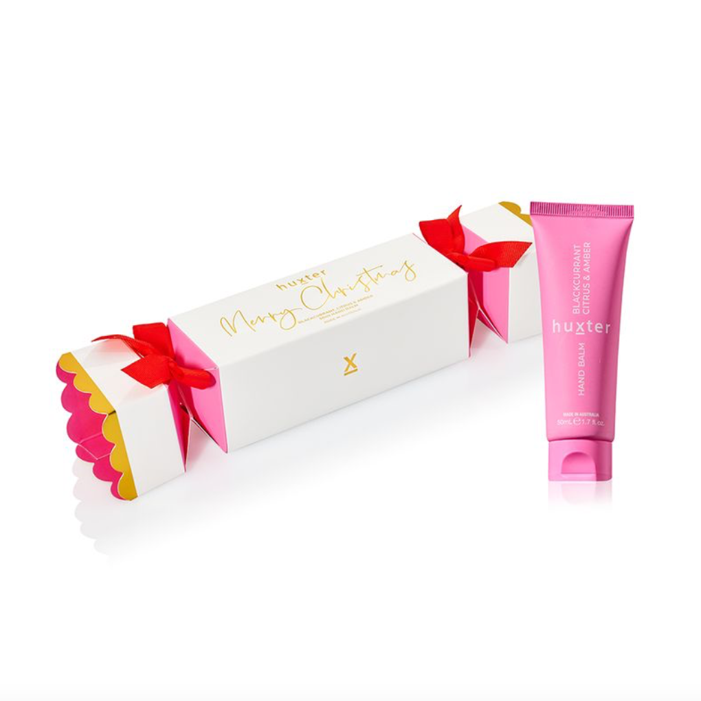 Huxter Christmas Bon Bon - Hand Balm 50ml : Blackcurrant, Citrus + Amber