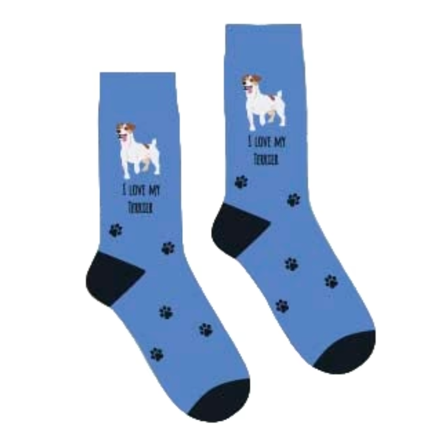 Heart & Sole Bamboo Socks - Terrier