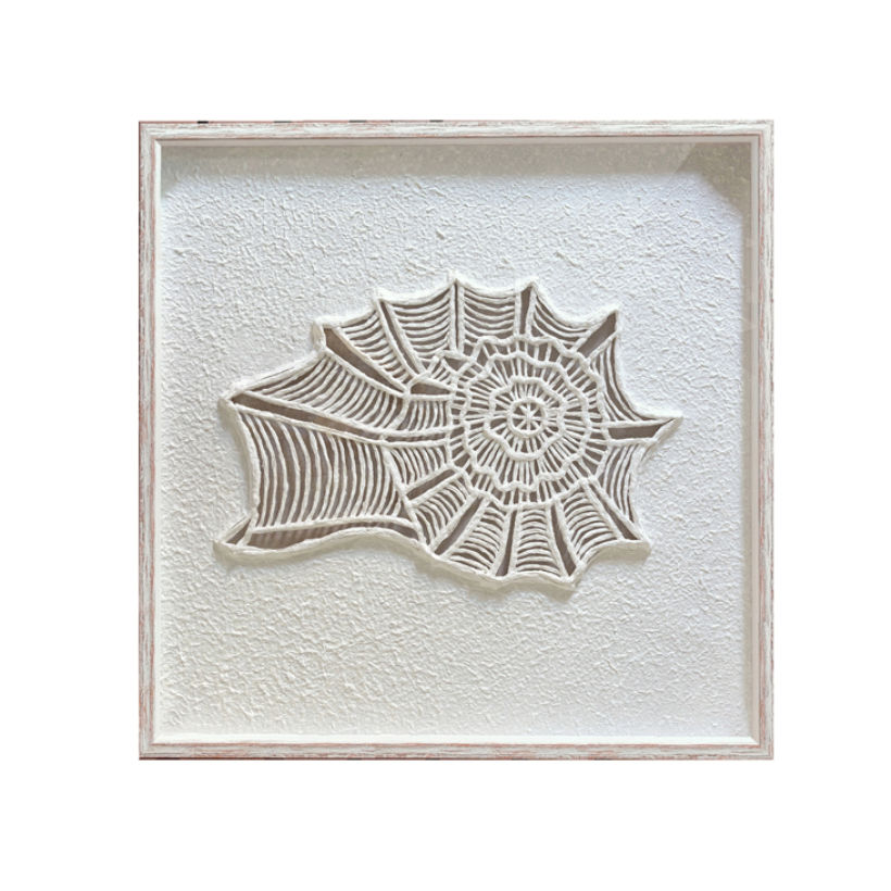 Shell Wall Art - 80x80cm