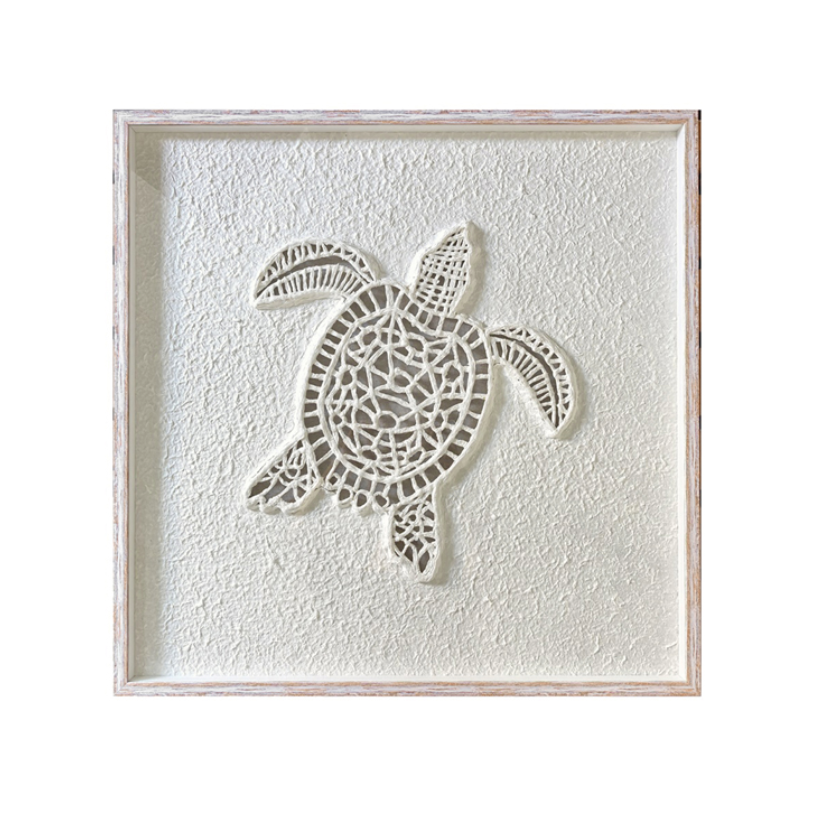 Turtle Wall Art - 80x80cm