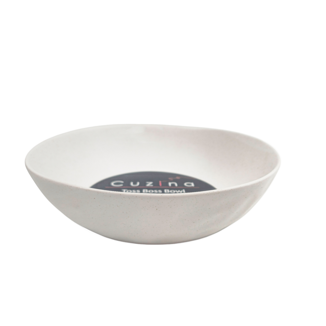 Salad Bowl Matt White 27cm