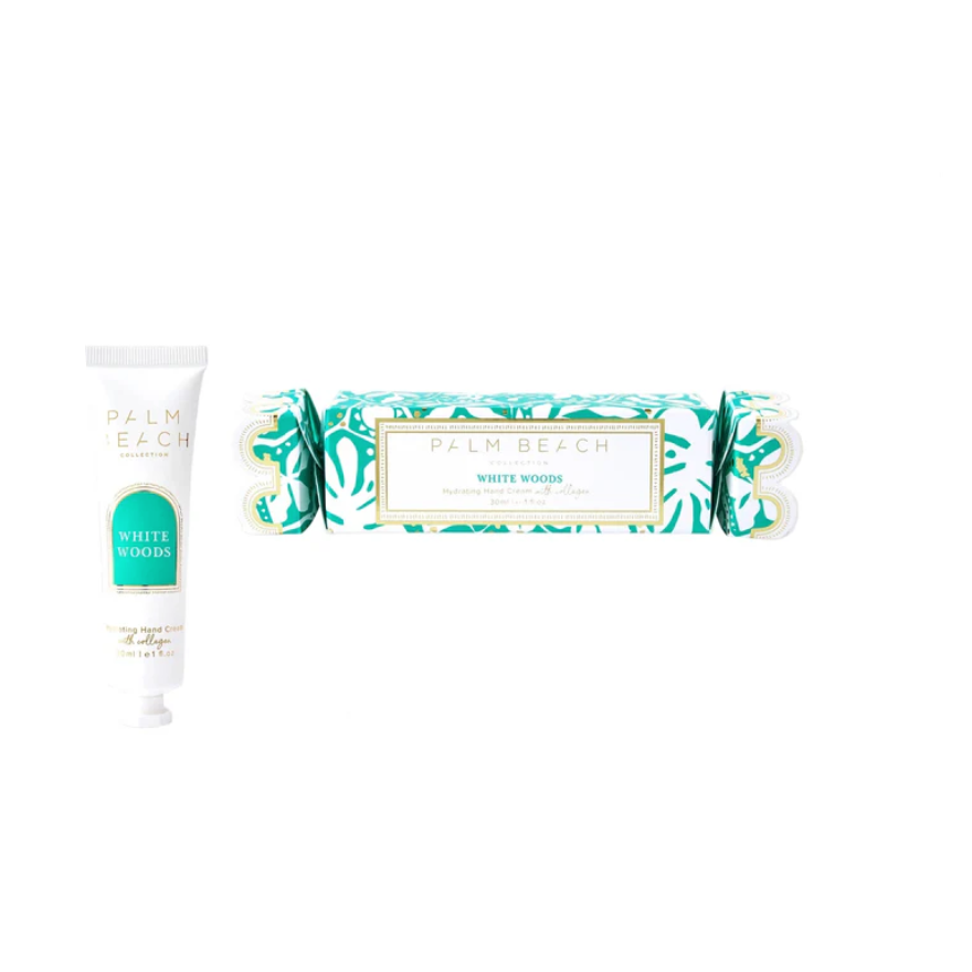 Christmas Bon Bon - White Woods Hand Cream : Palm Beach Collection