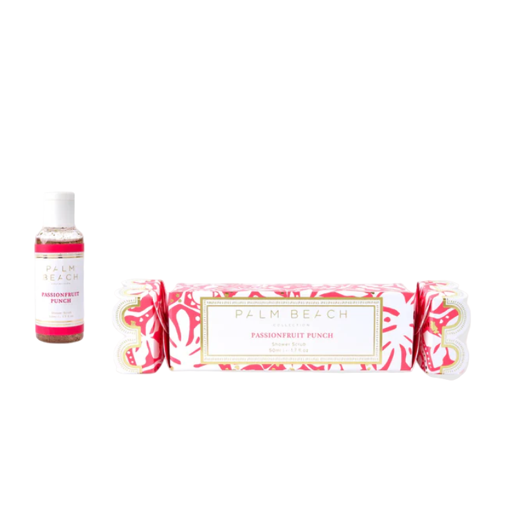 Christmas Bon Bon - Passionfruit Punch Shower Scrub : Palm Beach Collection