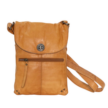 Load image into Gallery viewer, Tayla Crossbody Leather Bag - Tan
