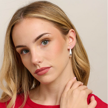 Load image into Gallery viewer, Earring - Kempton Hoops Silver
