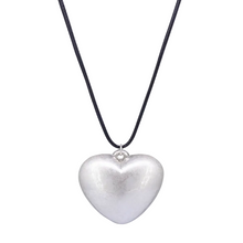 Load image into Gallery viewer, Necklace - Big Silver Heart
