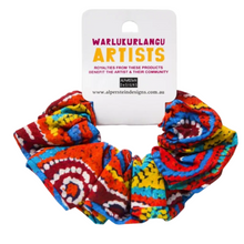 Load image into Gallery viewer, Hair Scrunchie - Warlukurlangu Artists
