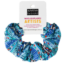 Load image into Gallery viewer, Hair Scrunchie - Warlukurlangu Artists
