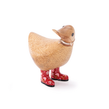 Load image into Gallery viewer, DCUK Natural Welly Ducky - Flowers
