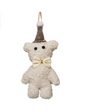 Load image into Gallery viewer, Hanging Decoration - Boucle Teddy Cream

