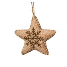Load image into Gallery viewer, Hanging Decoratoin - Hanging Snowflake Star
