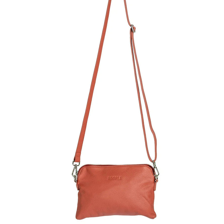 Hoopla Mini Crossbody Slouch - Terracotta