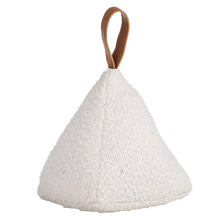 Load image into Gallery viewer, Door Stop - Cream Boucle

