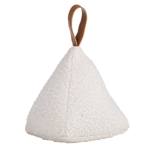 Door Stop - Cream Boucle