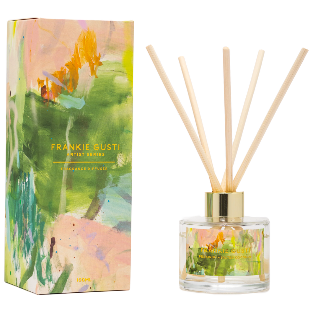 Frankie Gustie Diffuser : Pistachio & Salted Coconut