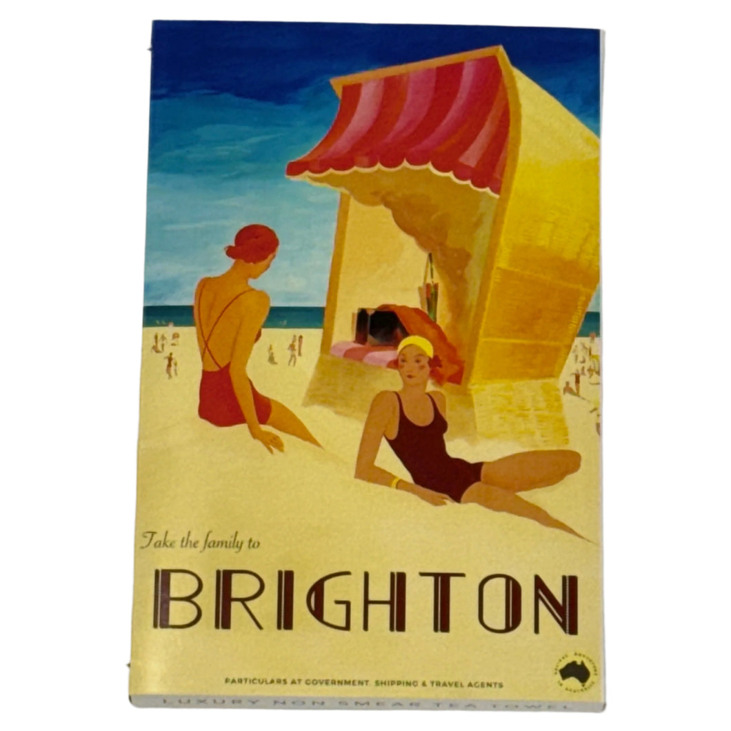 Microfibre Tea Towel - Brighton : Beach Hut