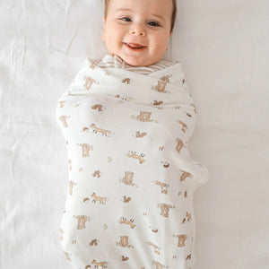 Swaddle Wrap - Bear & Fox