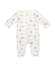 Load image into Gallery viewer, Growsuit Long Sleeve - Bear &amp; Fox : 00 3-6 Months
