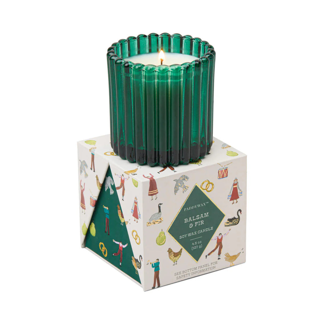 Paddywax Candle : Tinted Glass - Balsam Fir