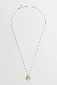 Estella Bartlett Necklace - Wings Silver Plated