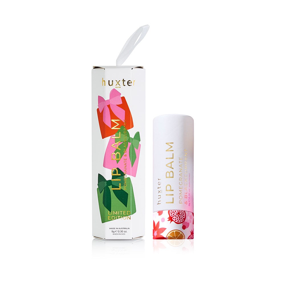 Christmas Hanging Lip Balm - Pomegranate + Blackcurrant