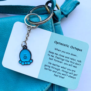 Optimistic Octopus Keyring