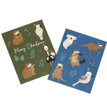 Load image into Gallery viewer, Charity Christmas Cards Pack 10 RFDS - Australian Animals
