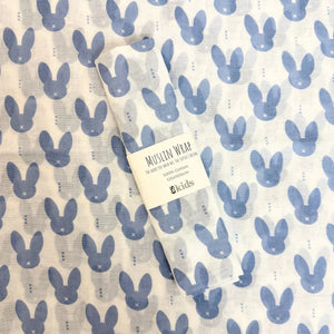 Muslin Wrap - Blue Bunny