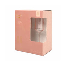 Load image into Gallery viewer, The Luna Set of 2 Champaagne Flutes - Blush

