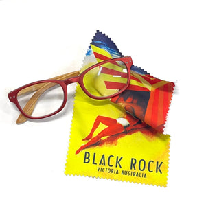 Cloth Card - Black Rock